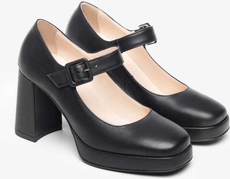 NeroGiardini Hoge Hakschoenen Zwart Tpu Handschoen Pavia 8271 Fashion Wear Vrouwen - Foto 2