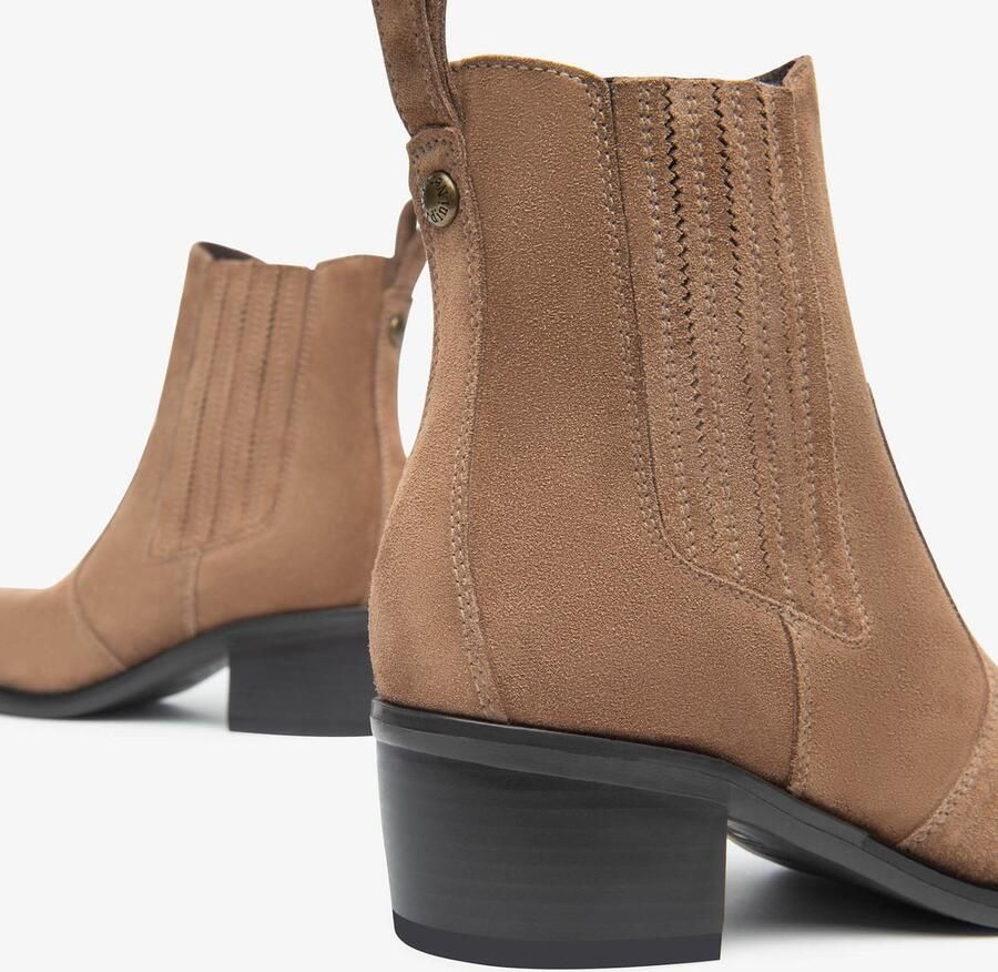 NeroGiardini Laarzen Velour Mou Tr Baslea 828 T.Mor Streetwear Vrouwen