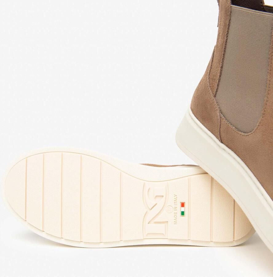 NeroGiardini Laarzen Velour Tr Gonzaga 8004 Beig Fashion Wear Vrouwen