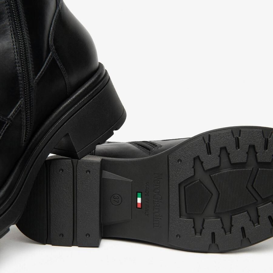 NeroGiardini Laarzen Zwart Handschoen Tr Colonia 8434 Light Streetwear Vrouwen