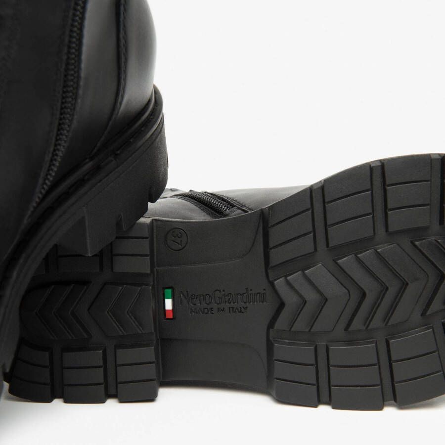 NeroGiardini Laarzen Zwart Handschoen Tr Ofena 7902 Streetwear Vrouwen