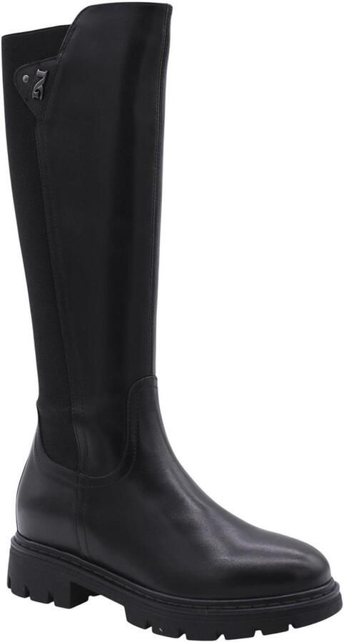 NeroGiardini Laarzen Zwart Elastische Handschoen Tr Ofena 7902 Fashion Wear Vrouwen