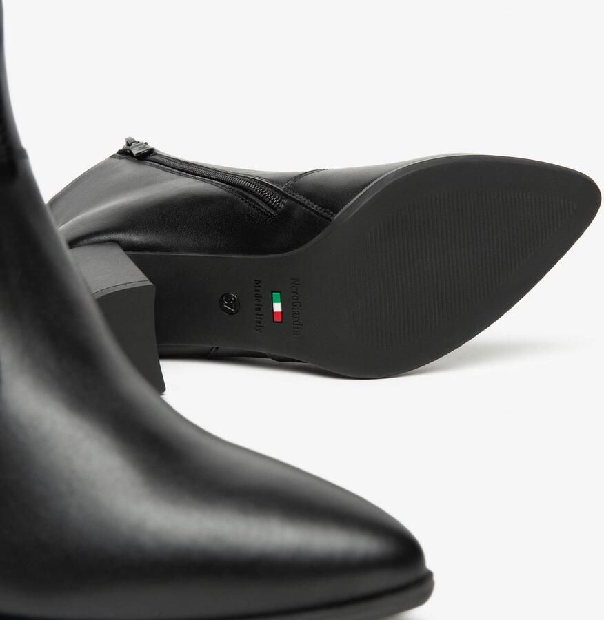 NeroGiardini Laarzen Zwart Tpu Duni Handschoen Zwart Fashion Wear Vrouwen