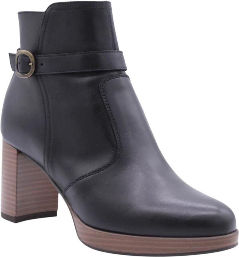 NeroGiardini Laarzen Zwart Tpu Handschoen Met Gat + T Fashion Wear Vrouwen