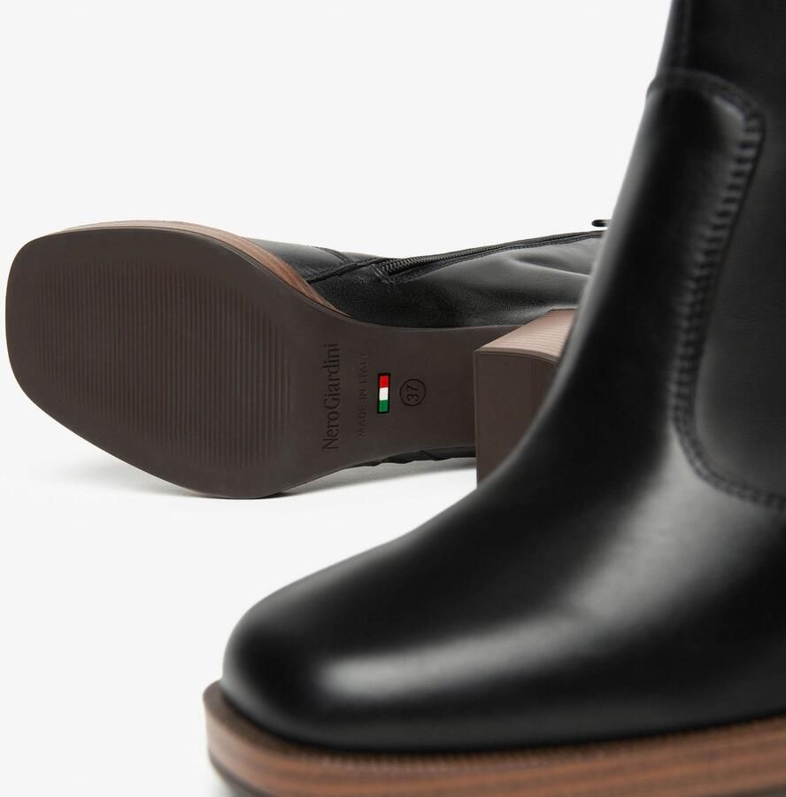 NeroGiardini Laarzen Zwart Tpu Handschoen Monza 8101 T.Mor Streetwear Vrouwen