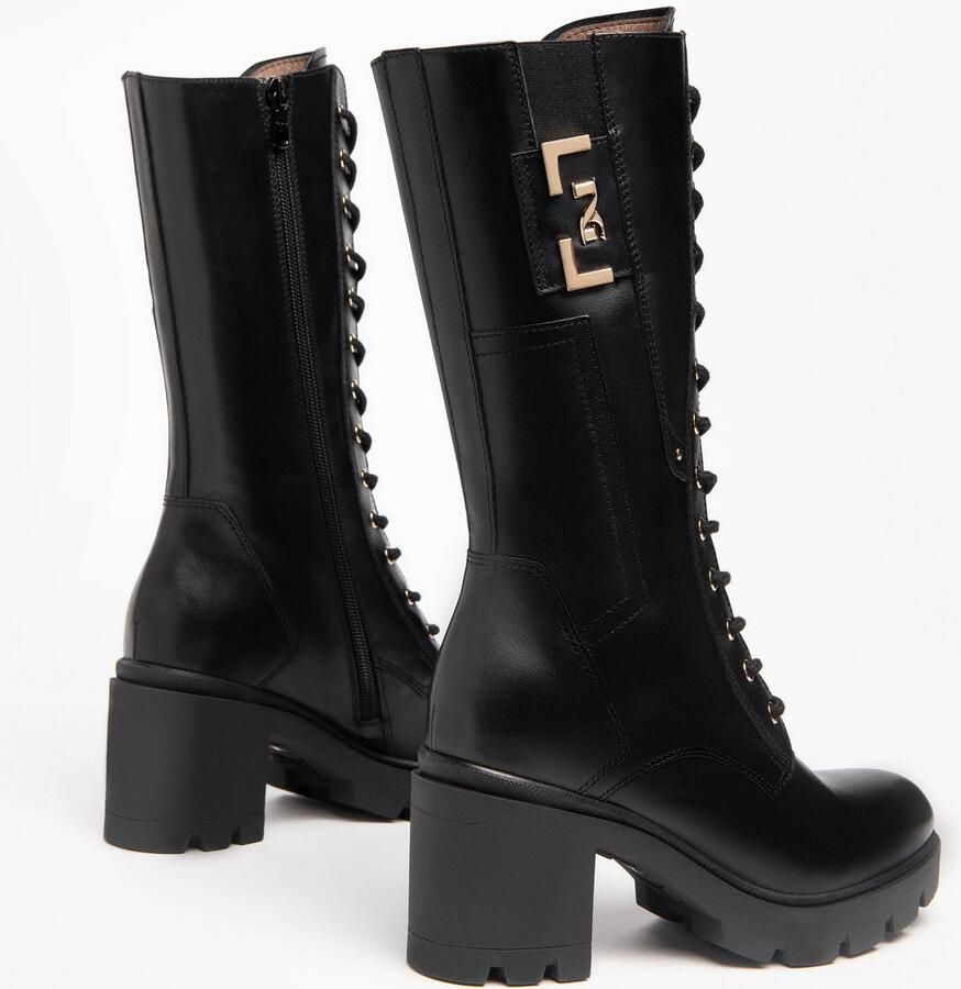 NeroGiardini Laarzen Zwarte Handschoen Tr Aurora 7768 Streetwear Vrouwen