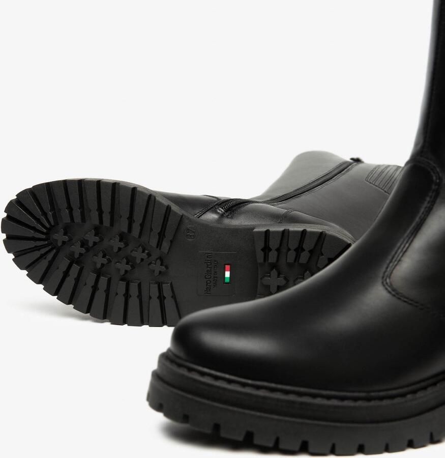 NeroGiardini Laarzen Zwarte Handschoen Tr Folgaria 9120 009 Streetwear Vrouwen