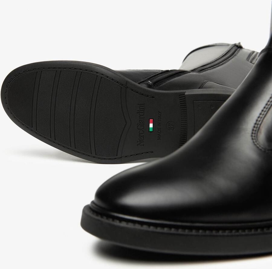 NeroGiardini Laarzen Zwarte Handschoen Tr Pomezia 9741 003 Fashion Wear Vrouwen