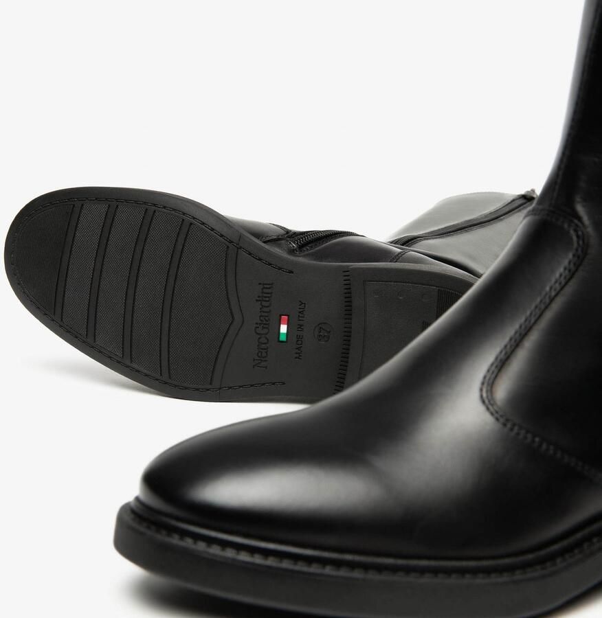 NeroGiardini Laarzen Zwarte Handschoen Tr Pomezia 9741 003 Fashion Wear Vrouwen