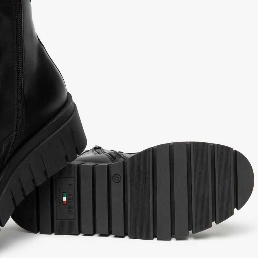 NeroGiardini Laarzen Zwarte Handschoen Tr Sulmona Fashion Wear Vrouwen