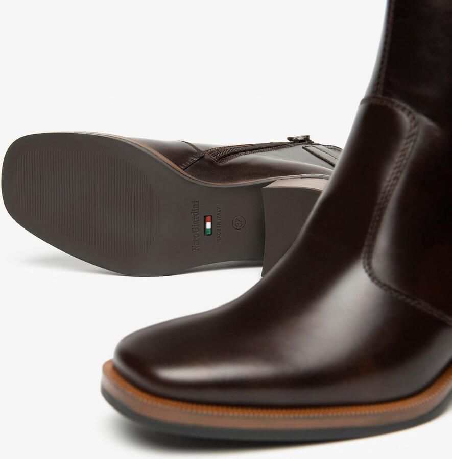 NeroGiardini Elastic Manolete Boots 85 Tr Brescia 894 T.Mor Fashion Wear Vrouwen