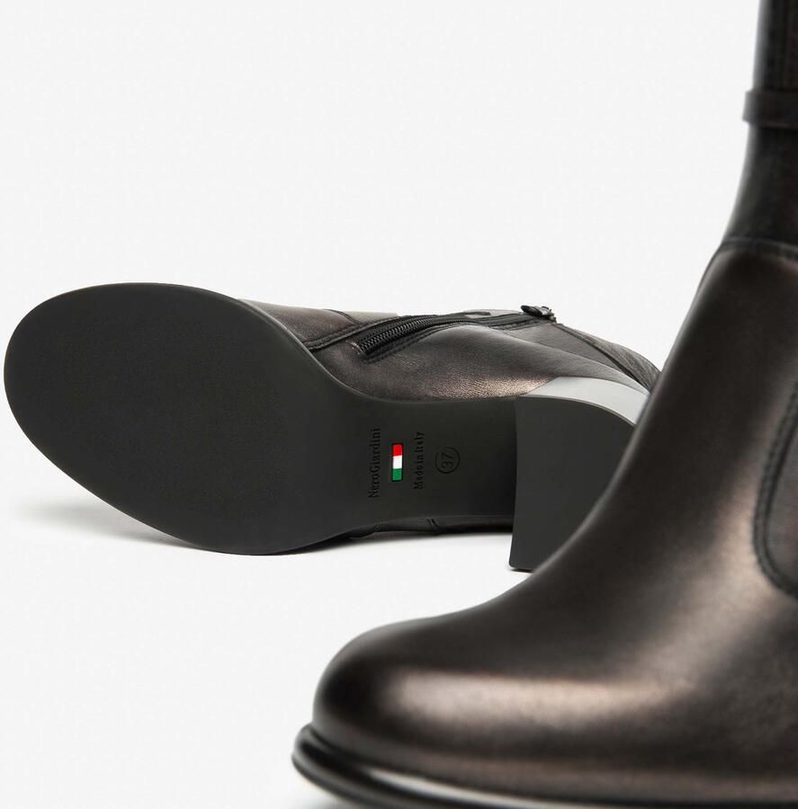 NeroGiardini Metal S.A. Laarzen Tpu Siracusa Plato' Fashion Wear Vrouwen