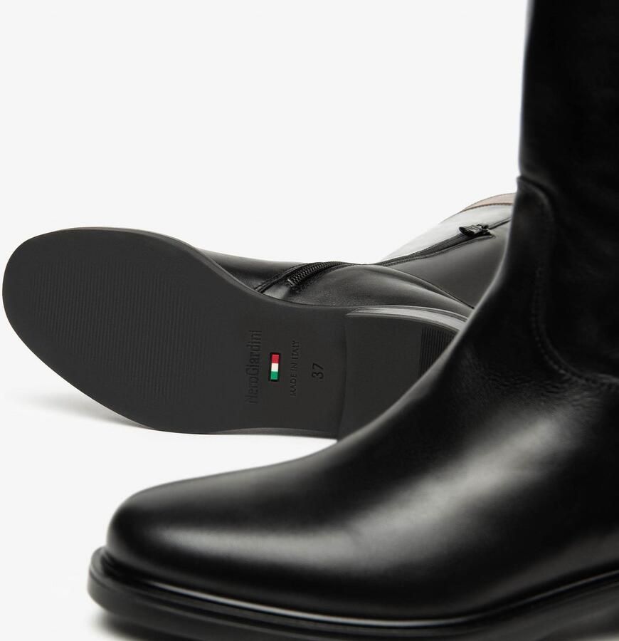 NeroGiardini Mousse Washed Beige Boots Tr Atessa Streetwear Vrouwen