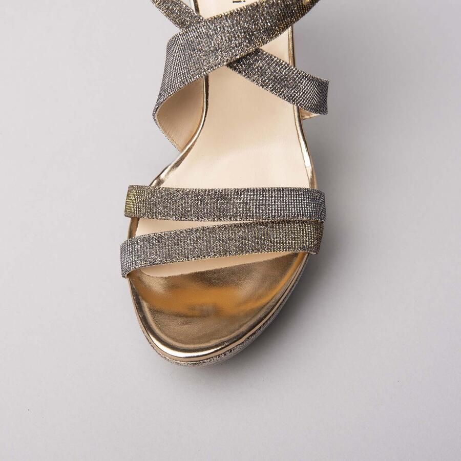 NeroGiardini Nacht Gouden Sandaal Fashion Wear Vrouwen