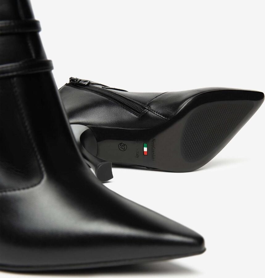 NeroGiardini Nappa Pandora Zwart Tpu Tito Zwarte Laarzen Streetwear Vrouwen