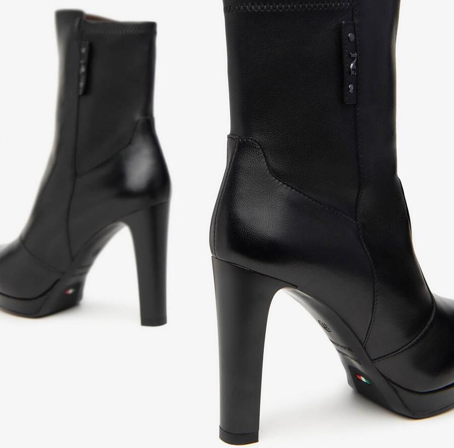 NeroGiardini Nappa Pandora Laarzen Zwart T.Nappa Gio Zwart 16 Battis.Tpu Streetwear Vrouwen