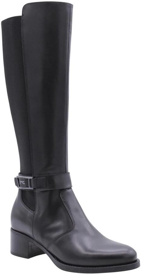 NeroGiardini Laarzen Zwart Elastische Handschoenen Tr Brescia 894 Fashion Wear Vrouwen