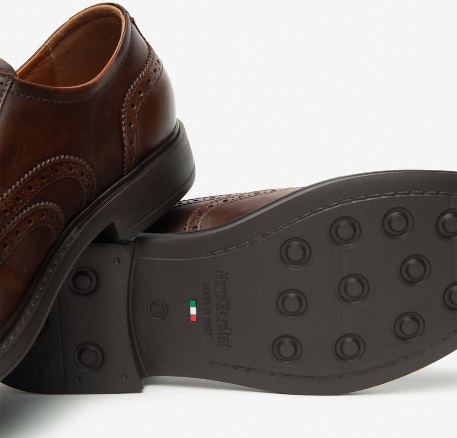 NeroGiardini Nette Schoenen Delavato Eva Bibione Bruin Fashion Wear Volwassen