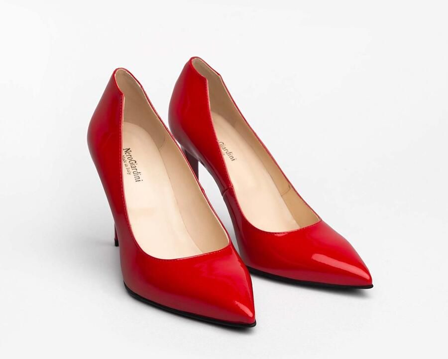 NeroGiardini Patent Tpu Breia Missi High Heel Shoes Black Fashion Wear Vrouwen