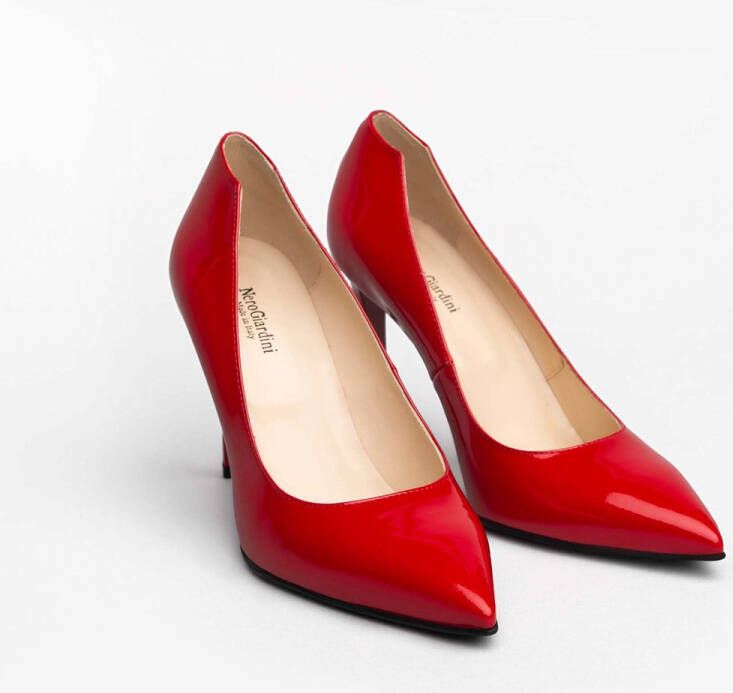 NeroGiardini Patent Tpu Breia Missi High Heel Shoes Black Fashion Wear Vrouwen