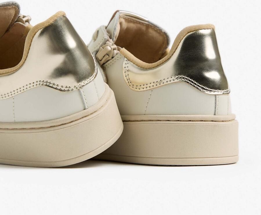 NeroGiardini Perseo T.Brill Platinum 6074 Tr Delia Kiabi Gesso Sneaker Fashion Wear Kinderen