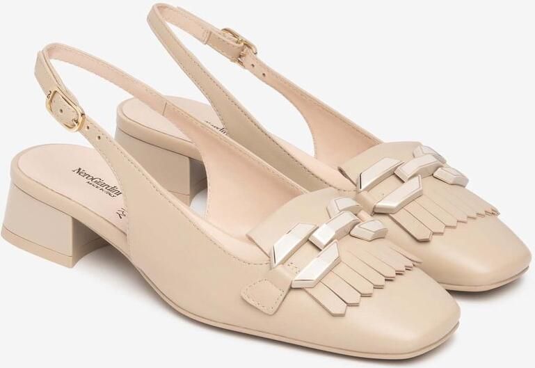 NeroGiardini Pumps Nappa Pandora Tpu Genk Obera Natur Fashion Wear Vrouwen - Foto 2