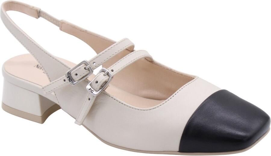 NeroGiardini Pumps Nappa Pandora Velvet Milk 1039 Tpu Genk Obera Natu Fashion Wear Vrouwen