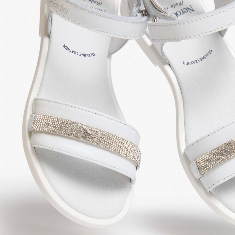 NeroGiardini Sandaal Barolo T.Brill Argento Tr Varese 305 Fashion Wear Kinderen