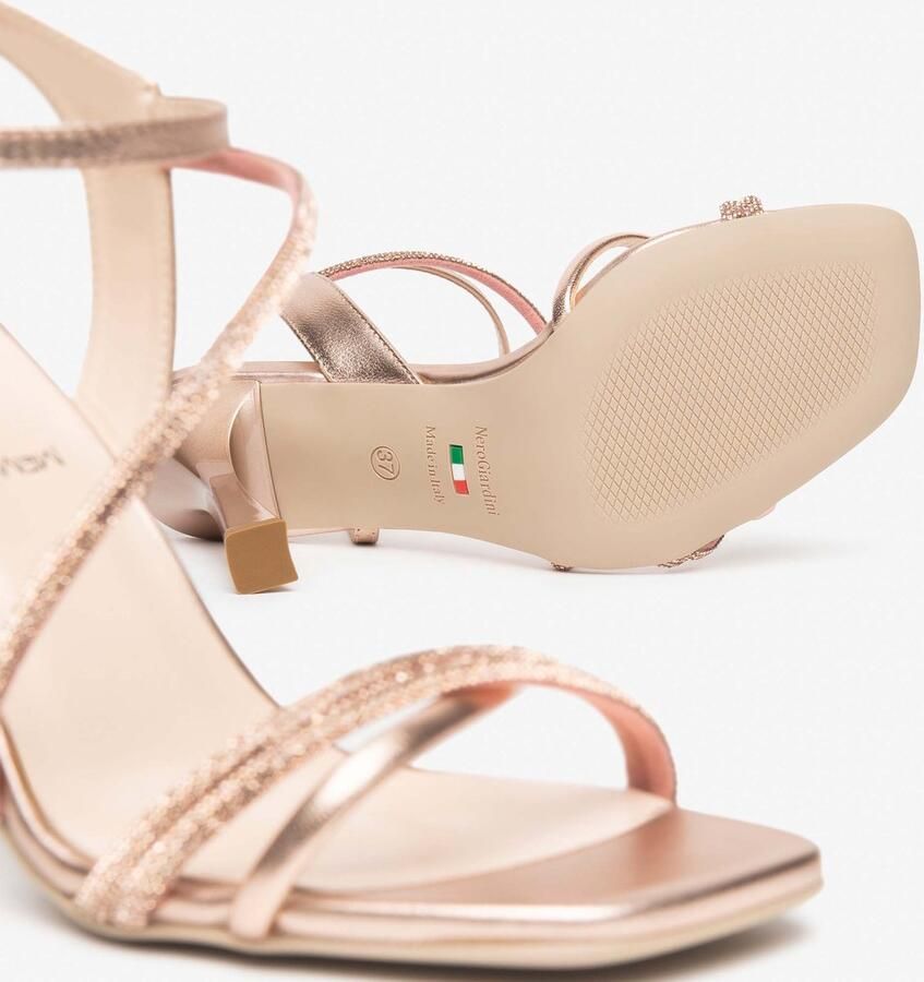 NeroGiardini Sandaal Laminato Tpu Grone Naturale Fashion Wear Vrouwen