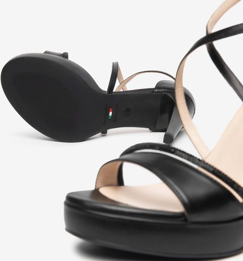 NeroGiardini Sandaal Nappa Pandora Battis.Tpu Lauria 82 Poli.8175 Plato Fashion Wear Vrouwen