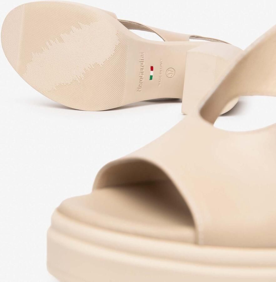 NeroGiardini Sandaal Tamigi Pu.Tolosa Bianco+Ins Fashion Wear Vrouwen