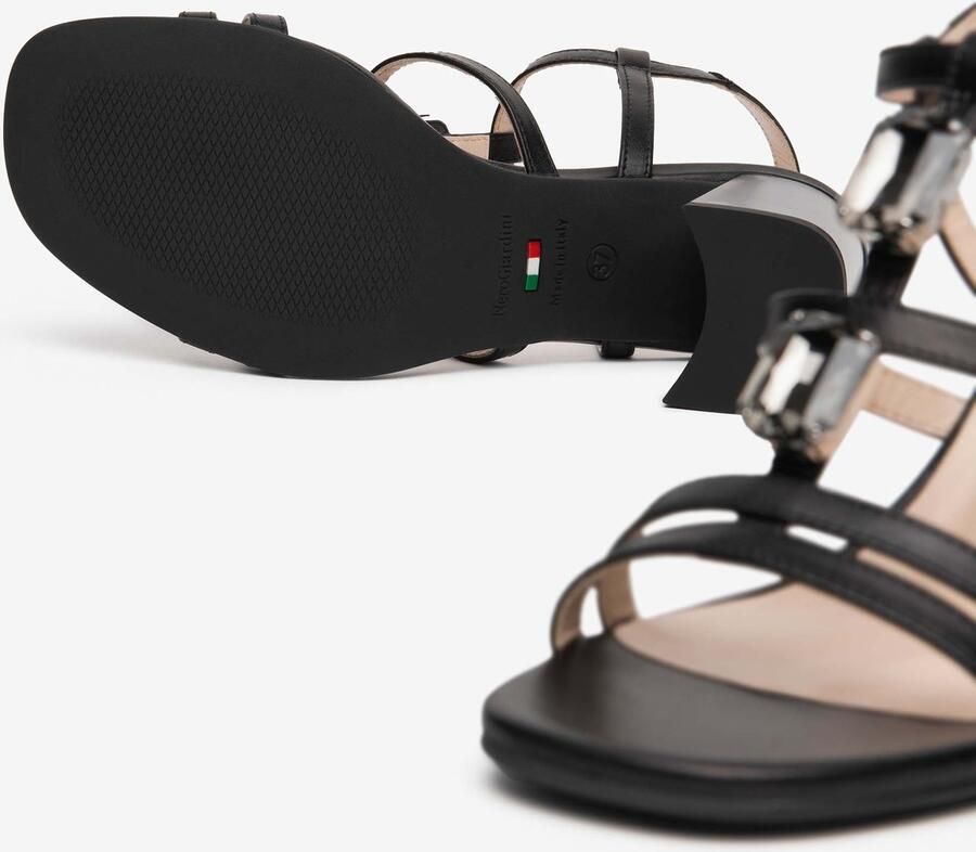 NeroGiardini Sandalen Nappa Pandora Tpu Link Fen Hak Abs 1499 Verni Fashion Wear Vrouwen