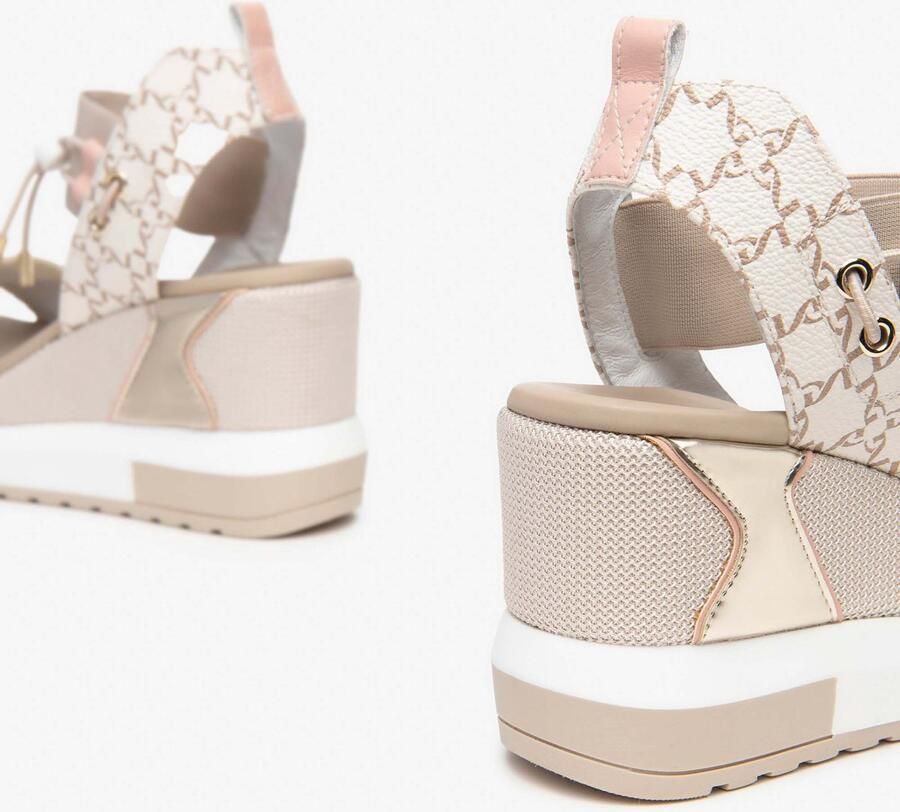 NeroGiardini Sandalen T.At1610 687 T.Giove Beige Noccio Elastico Beige C Fashion Wear Vrouwen - Foto 2
