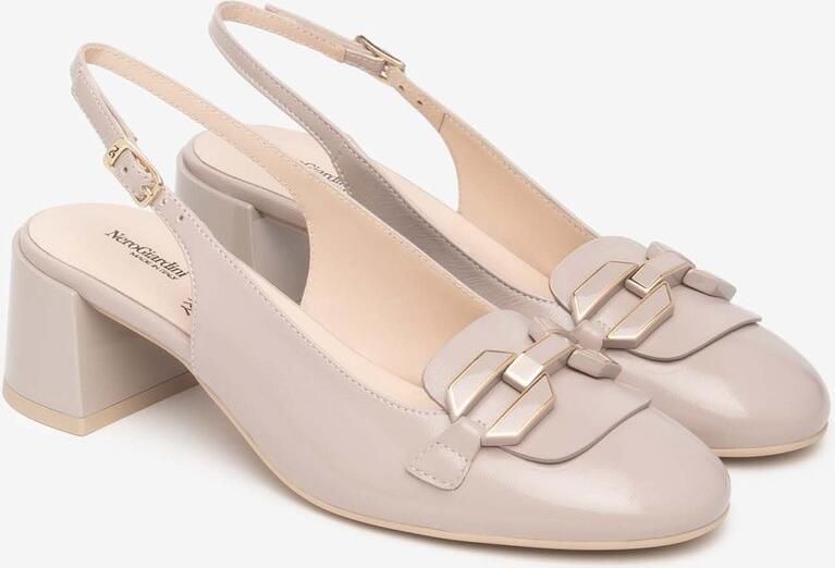 NeroGiardini Scarpe Con Tacco Harrods Tpu Oreo Naturale Sp Fashion Wear Vrouwen