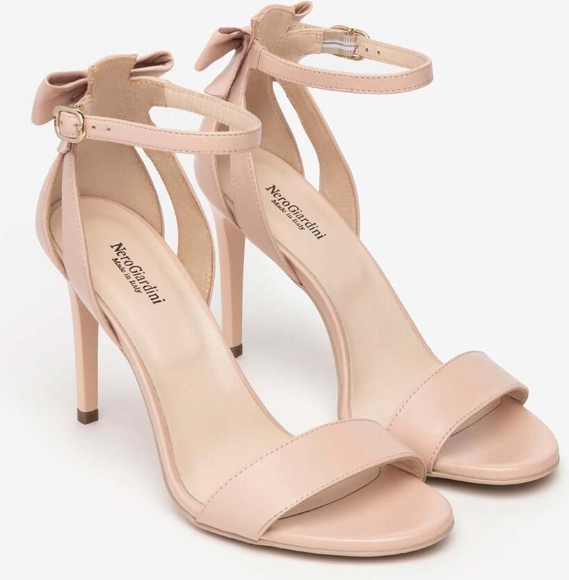 NeroGiardini Schoenen Met Hak Nappa Pandora Tpu Egizia Natural Fashion Wear Vrouwen