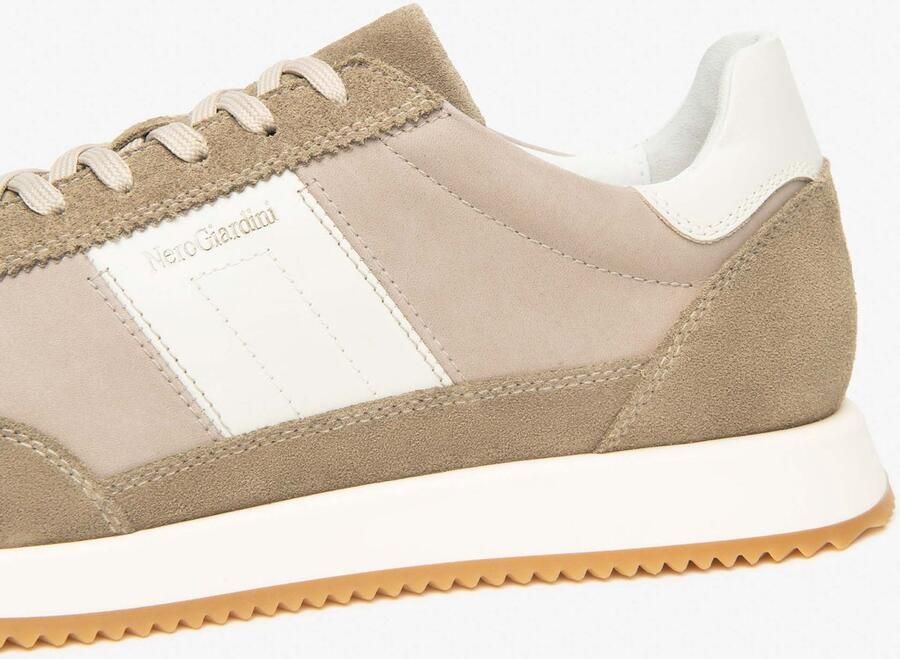 NeroGiardini Sneaker Arold Velo Nepal Tortora Sparta Osso Tr Palermo Ta Fashion Wear Volwassen
