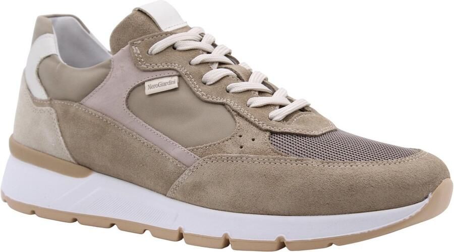 NeroGiardini Sneaker Arold Velo T.Dragon Fango 5046 Nepal Tortora T.New Fashion Wear Volwassen