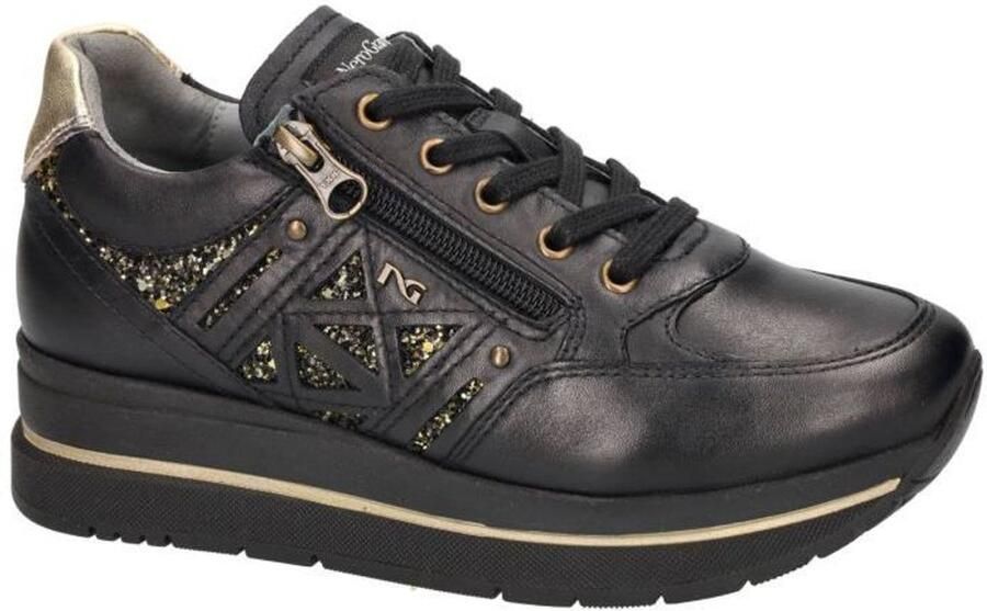 NeroGiardini Nero Giardini I514100D Lage sneakers Dames sneakers Zwart