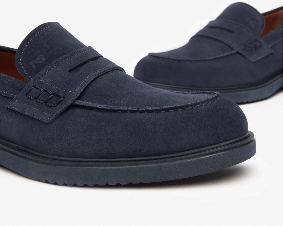 NeroGiardini Sneaker Colorado Pu.Gubbio L18325 Blauw Fashion Wear Volwassen