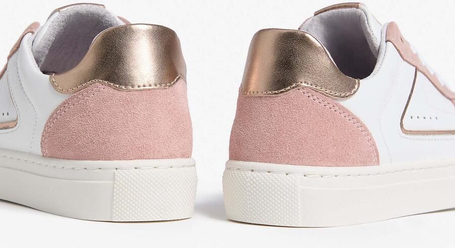 NeroGiardini Sneaker Cr.Marty Touch Florida Wit Cr.Vesuvio Quartz T. Fashion Wear Kinderen