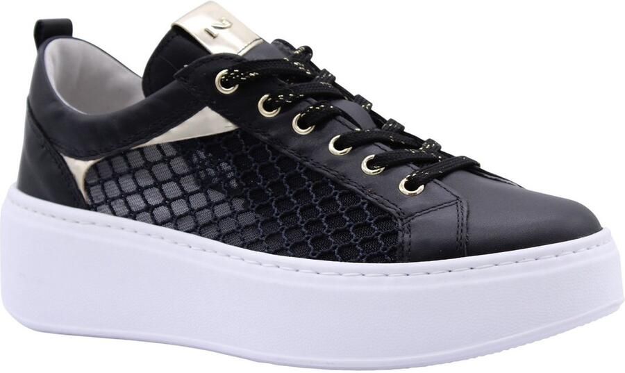 NeroGiardini Sneaker Guanto T.Palladium Net T.Brill Platino 6074 Pu.Gua Fashion Wear Vrouwen