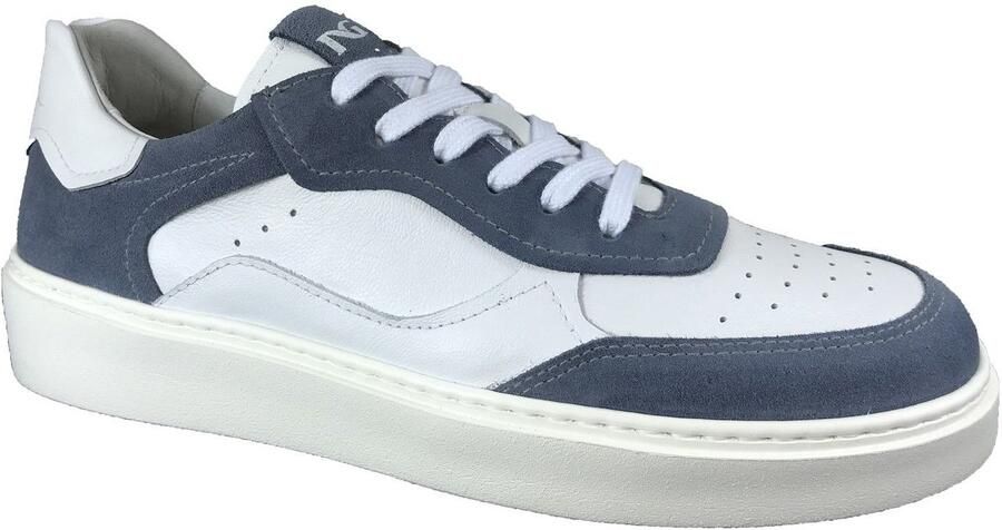NeroGiardini 01151 witte herensneaker voor steunzolen Bonne Shoe