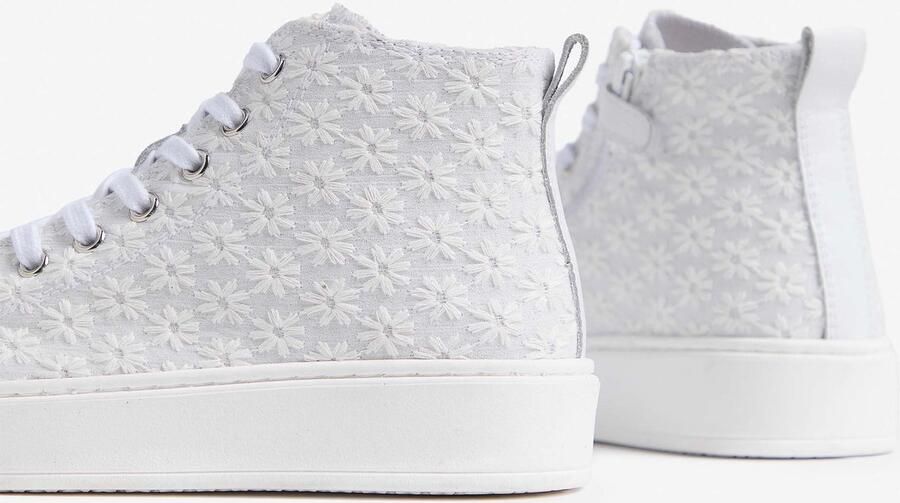 NeroGiardini Sneaker Perseo T.Encaje 05 T.Brill Argento Tr Delia Ki Fashion Wear Kinderen