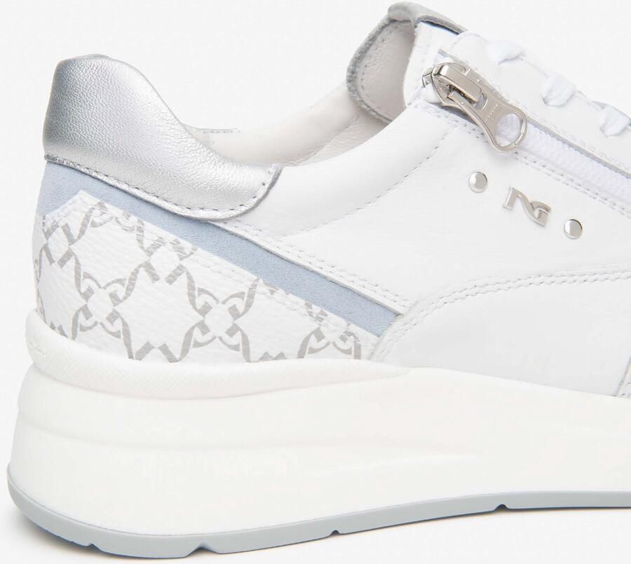 NeroGiardini Sneaker Skipper T.Giove Grigi Velour Fi Fashion Wear Vrouwen