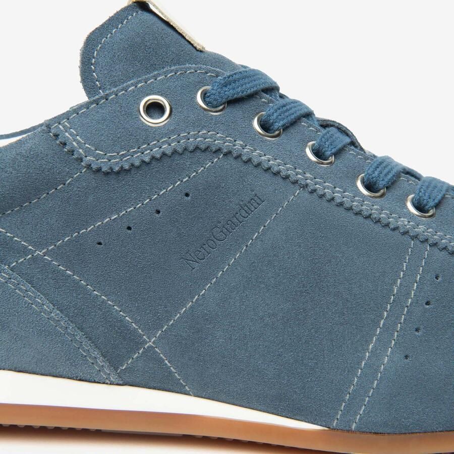 NeroGiardini Sneaker Velour Sparta Been Tr Chiasso 8264 Miel Fashion Wear Volwassen