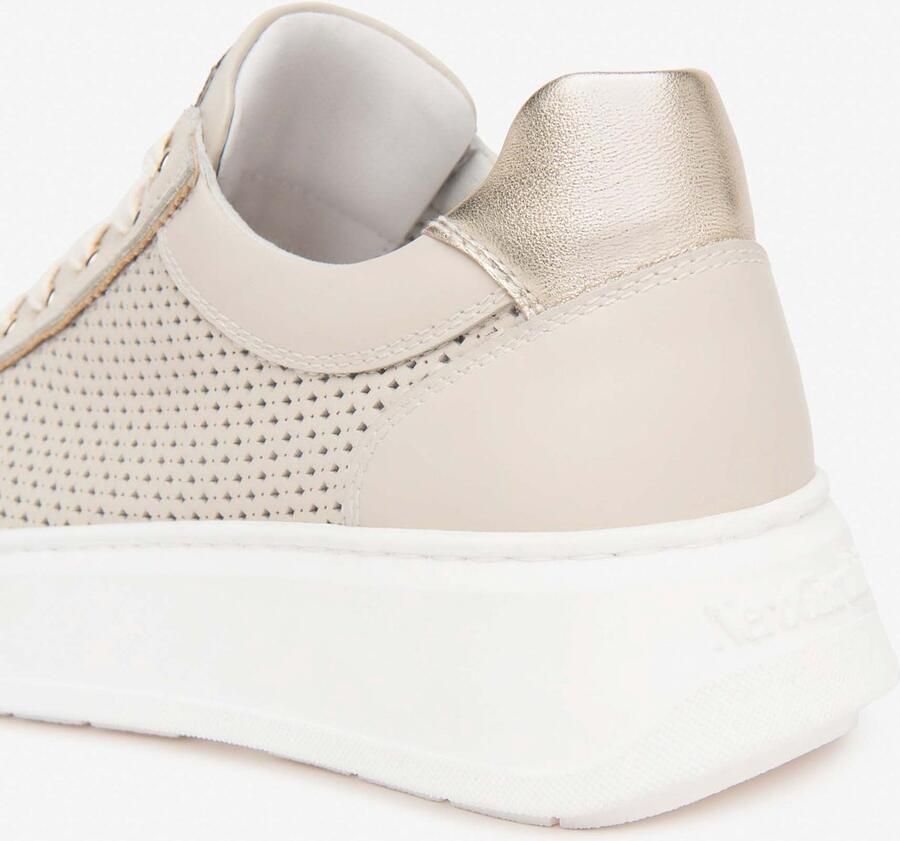 NeroGiardini Sneaker Velvet 1039 Etoile Miele T.Brill Plati Fashion Wear Vrouwen