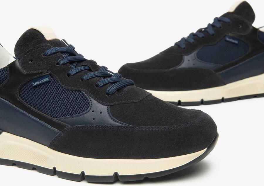 NeroGiardini Sneakers Velour 225 Etoile Jeans T.Brill Silver Turandot N Fashion Wear - Foto 4