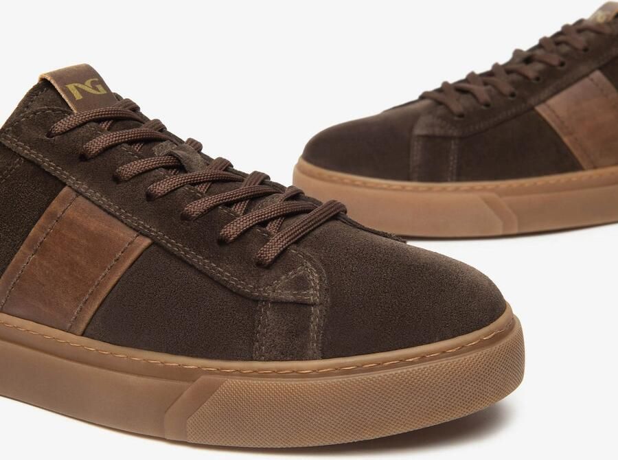 NeroGiardini Sneakers Arold Delavato Beige Tr Iseo 1005 Amber 3 Fashion Wear Volwassen