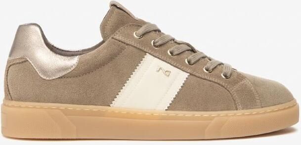 NeroGiardini Sneakers Arold Fluweel Melk 1039 Etoile Leo Tr Malaga 1074 Streetwear Vrouwen