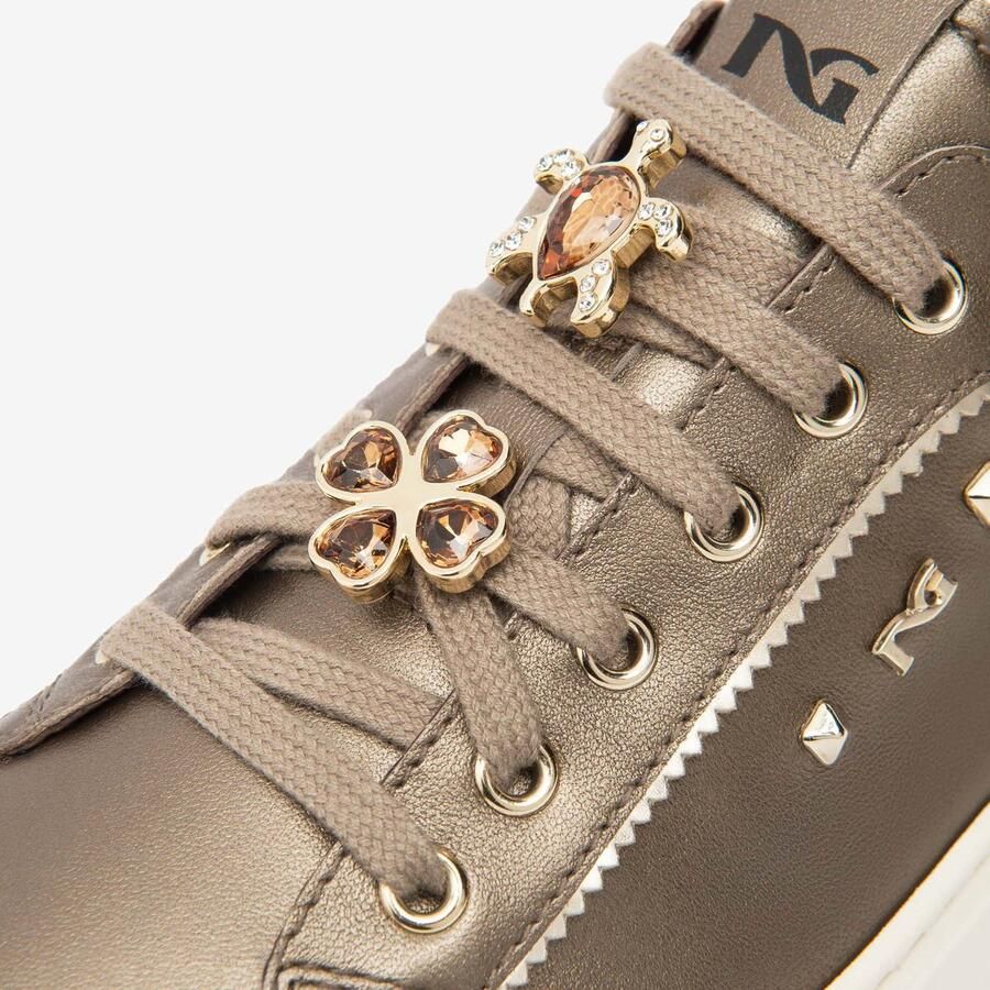 NeroGiardini Sneaker Bagoya Zwarte Handschoen T.Glitter Gr.Gl01 Ne Velour Bor Fashion Wear Vrouwen - Foto 2